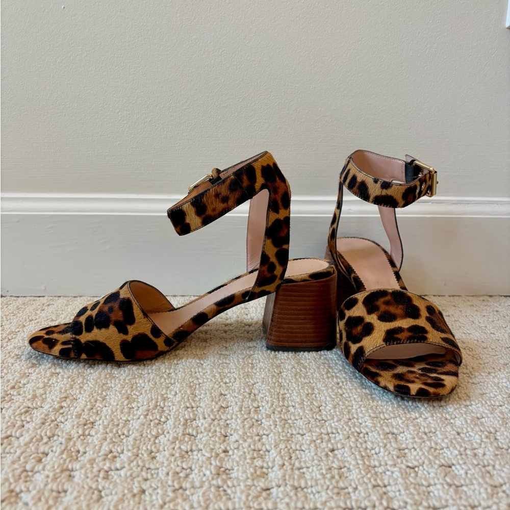 J. Crew Leopard Print Heels